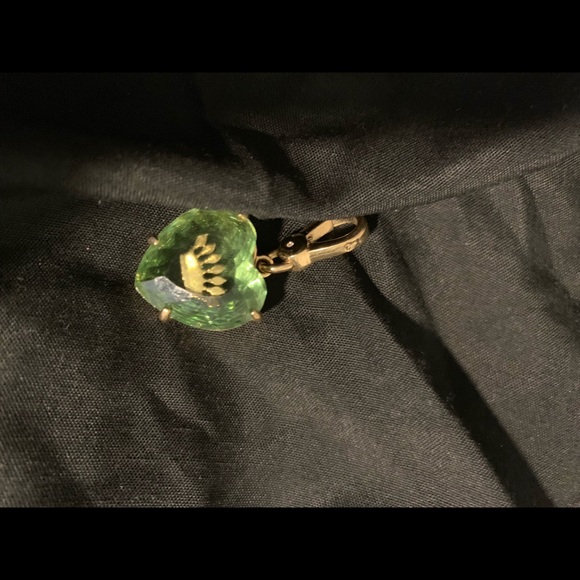 Juicy Couture Jewelry - Juicy couture green heart charm